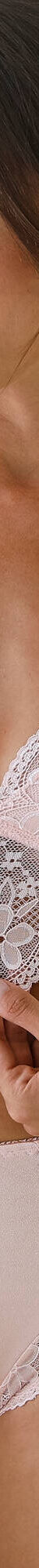 Soutien-gorge dentelle ouverture devant- sans armatures (poudre) Soutien-gorge dentelle ouverture devant- sans armatures (poudre)